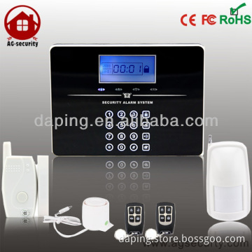 New arrival 99 zone alarm with proximity sensor and Blue backlighting graphic display for clear information